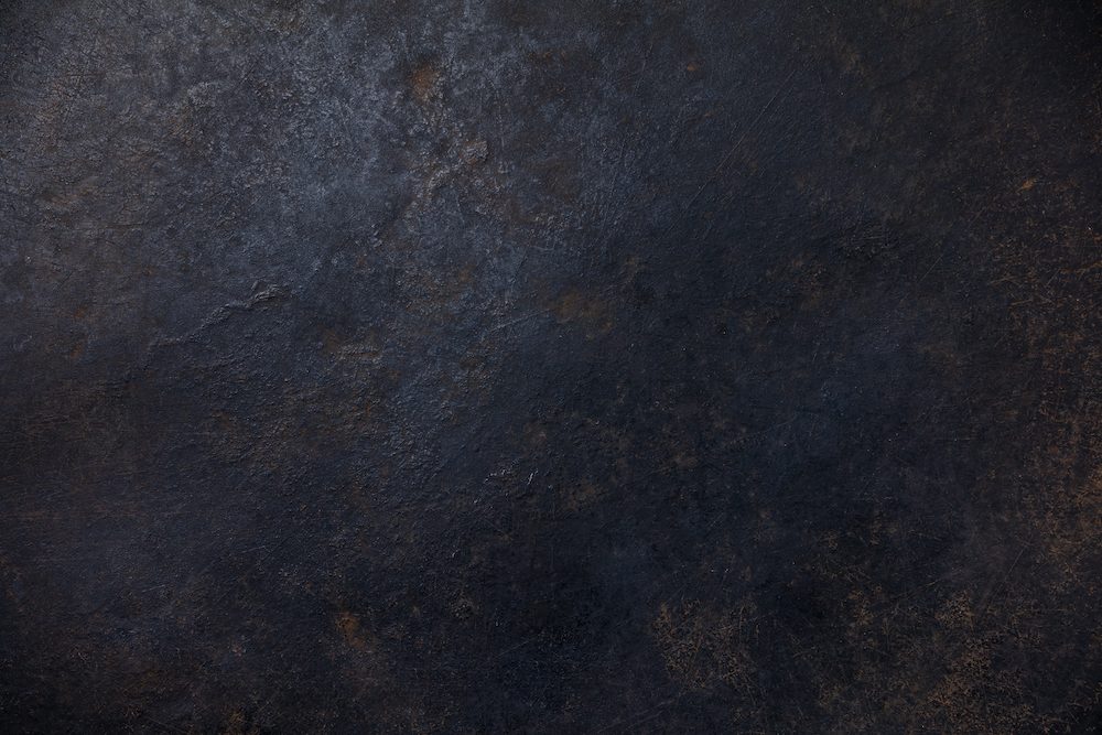 Old rusty metal baking sheet. Ideal for texture and background